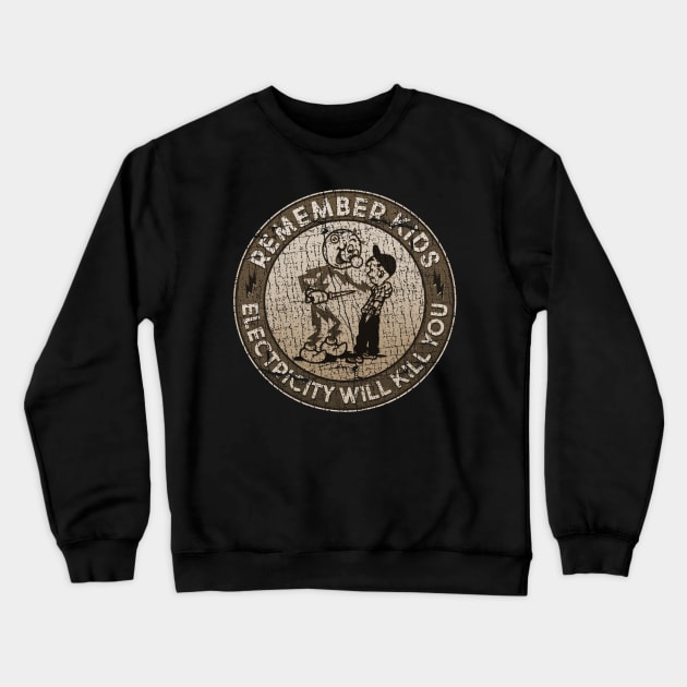 vintage reddy remember will kill you Crewneck Sweatshirt by ICO DECE